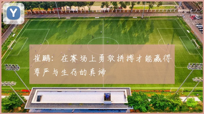 崔鹏：在赛场上勇敢拼搏才能赢得尊严与生存的真谛
